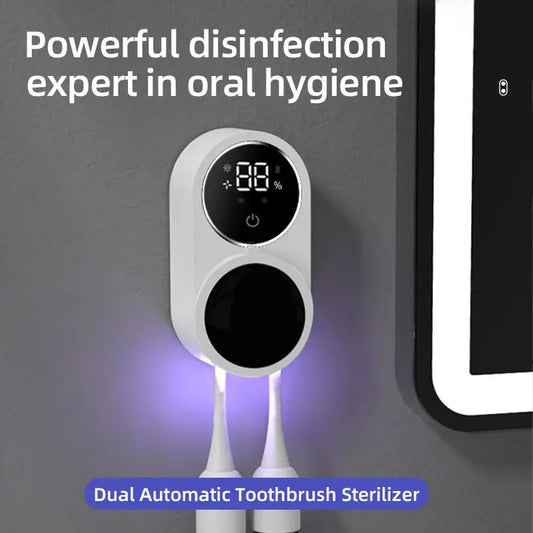 Mini UV Travel Toothbrush Steriliser Case