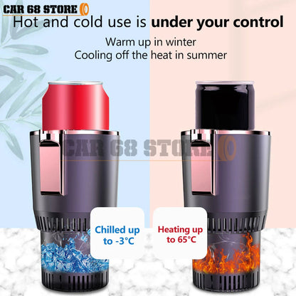 Smart Car Cup Warmer & Cooler 2-in-1