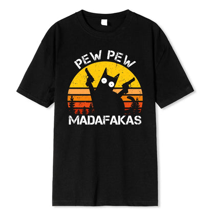 Pew Madafakas Cotton T-Shirt