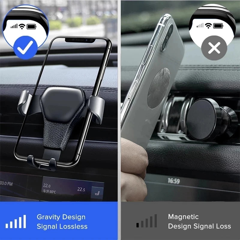 Universal Gravity Car Phone Holder Mount