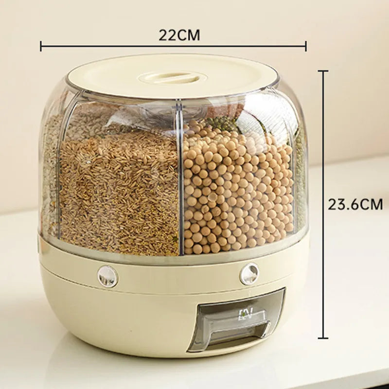 6KG Rotating Dry Food Dispenser