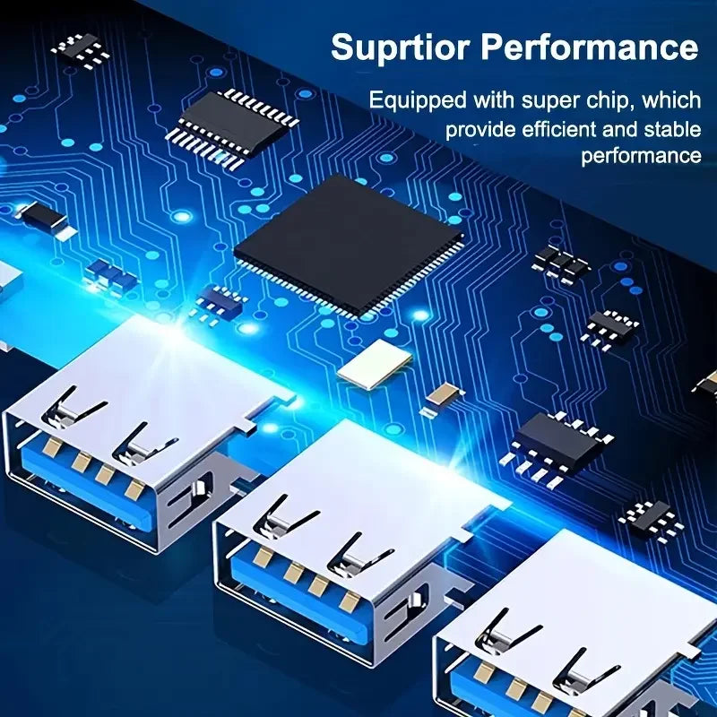 4-Port USB 3.0 Hub High Speed