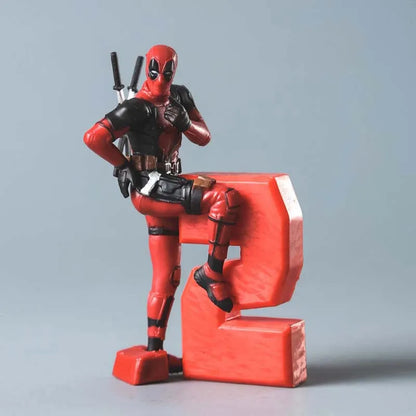 Deadpool Action Figure for Car Decoration