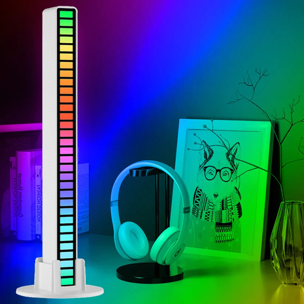 RGB Music-Controlled LED Rhythm Light