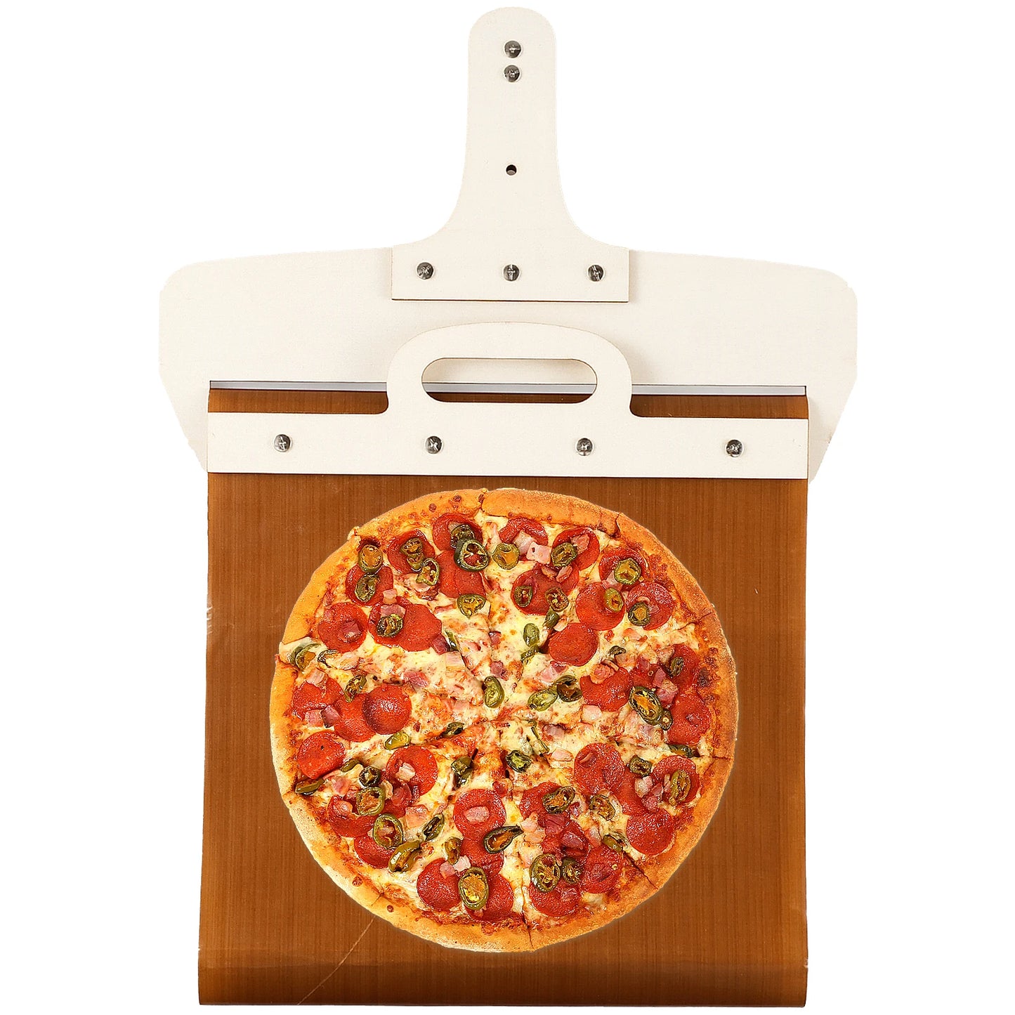 Non-Stick Sliding Pizza Peel with Handle