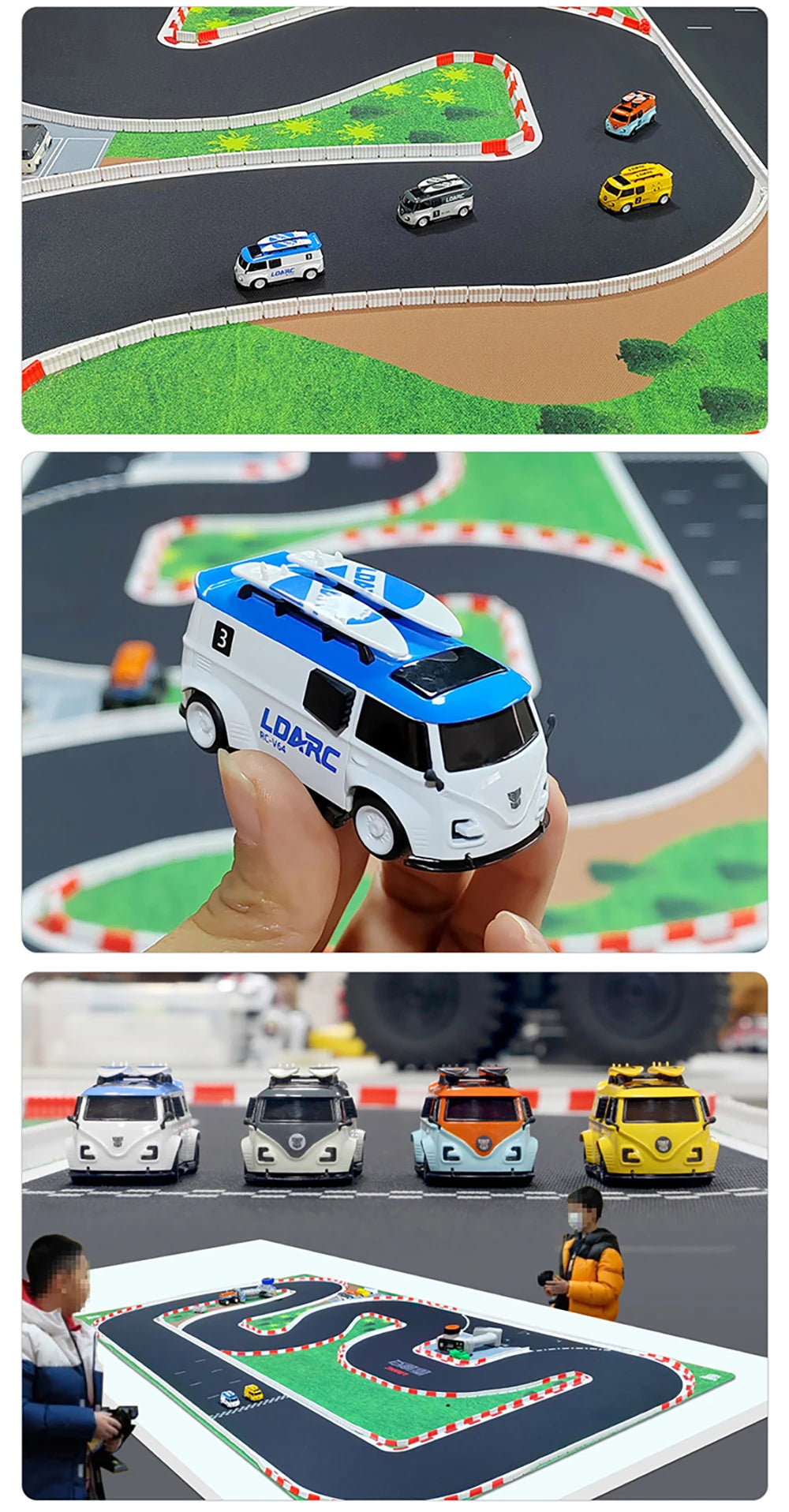 LDARC V64 1/64 Mini RC Car