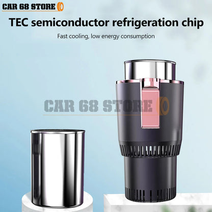 Smart Car Cup Warmer & Cooler 2-in-1