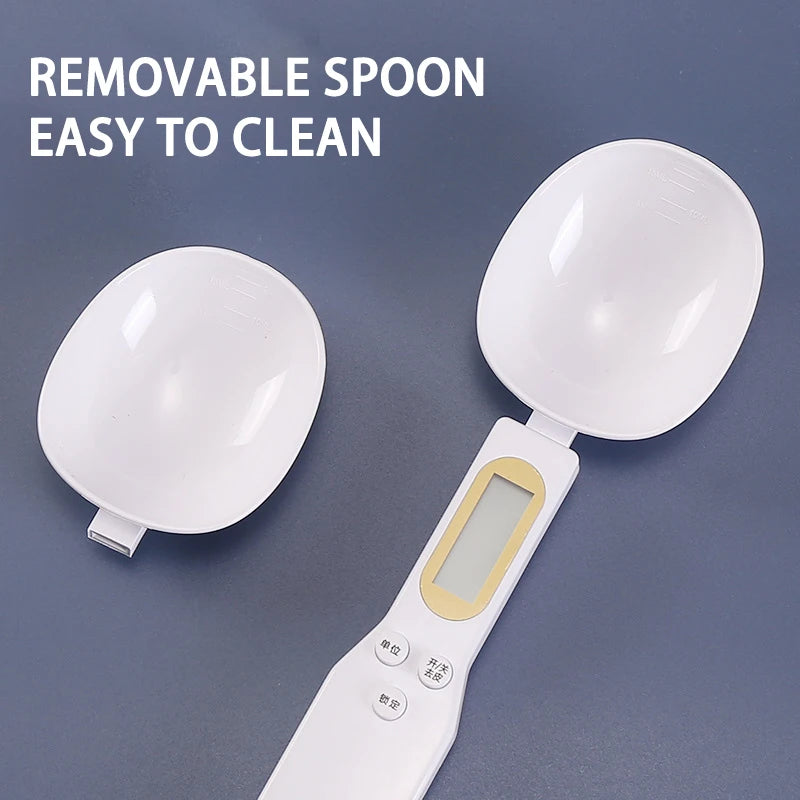 High-Precision LCD Digital Weighing Spoon