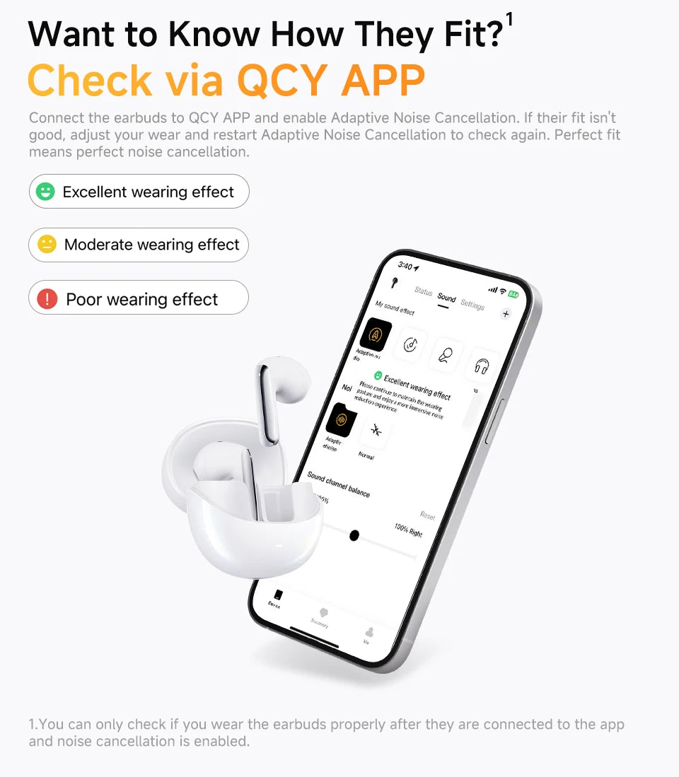 QCY HT10 AilyBuds Pro+ ANC Earbuds