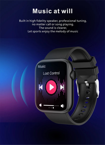 LIGE Smartwatch 2024 with Bluetooth