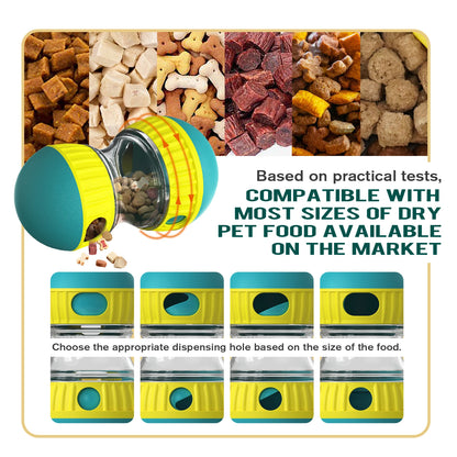 Interactive IQ-Boosting Pet Feeder Ball