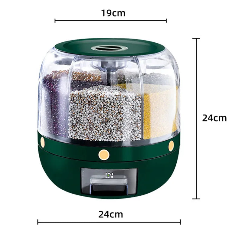 6KG Rotating Dry Food Dispenser