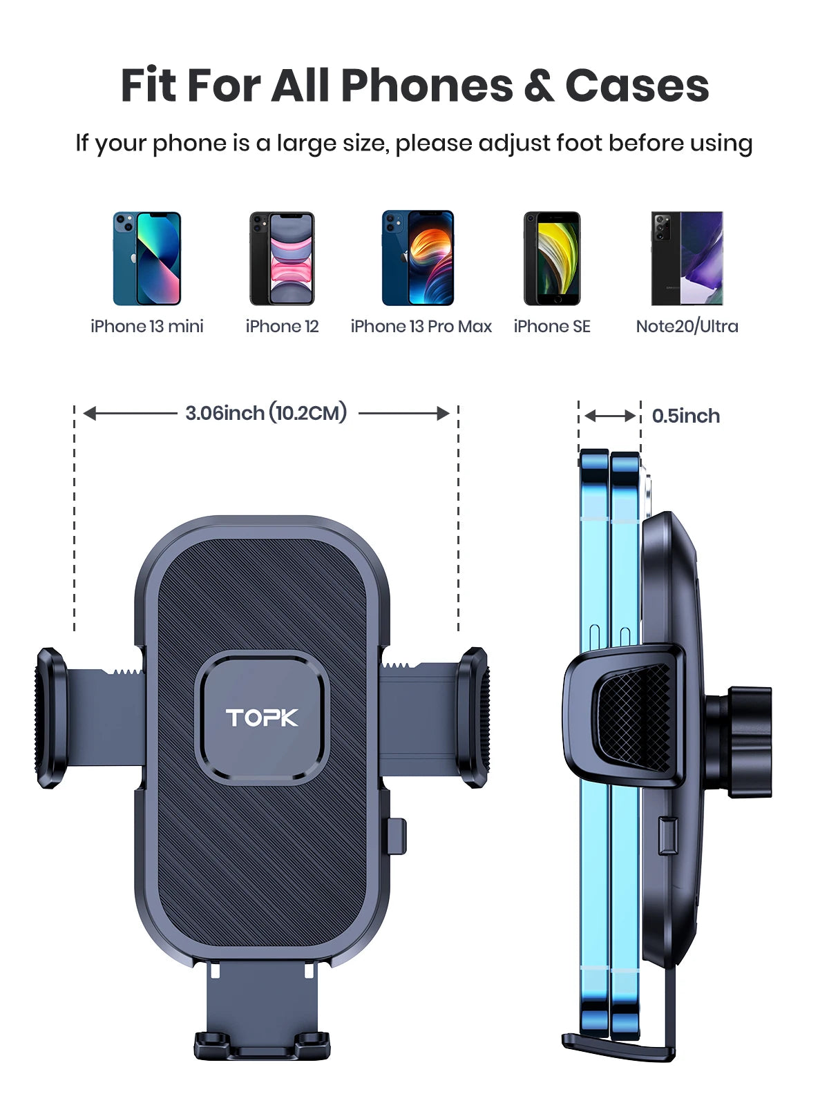 Universal 360° Car Phone Mount