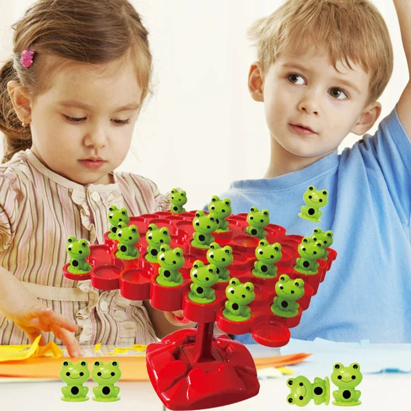 Montessori Frog Balance Educational Puzzle Game