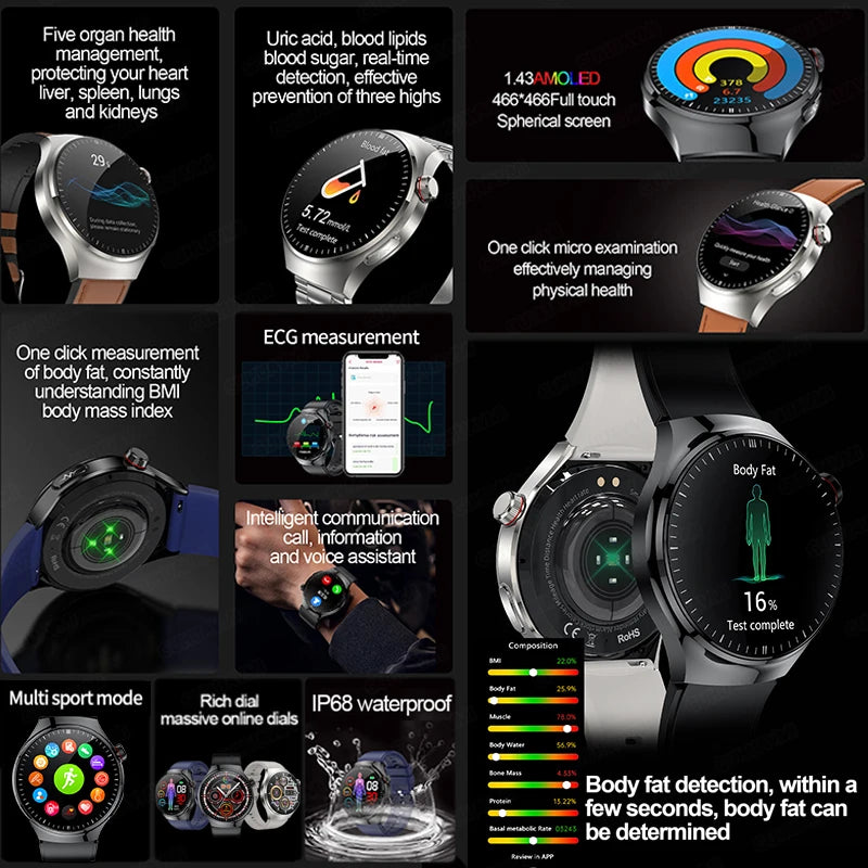 Smart Health Watch with Medical Features