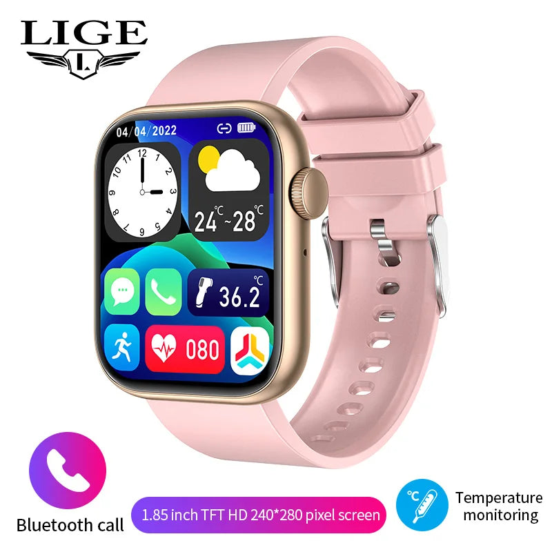 LIGE Smartwatch 2024 with Bluetooth