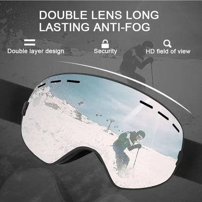 X-TIGER Ski Goggles with UV Protection