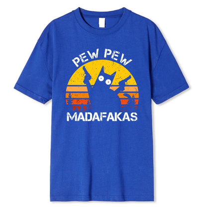 Pew Madafakas Cotton T-Shirt