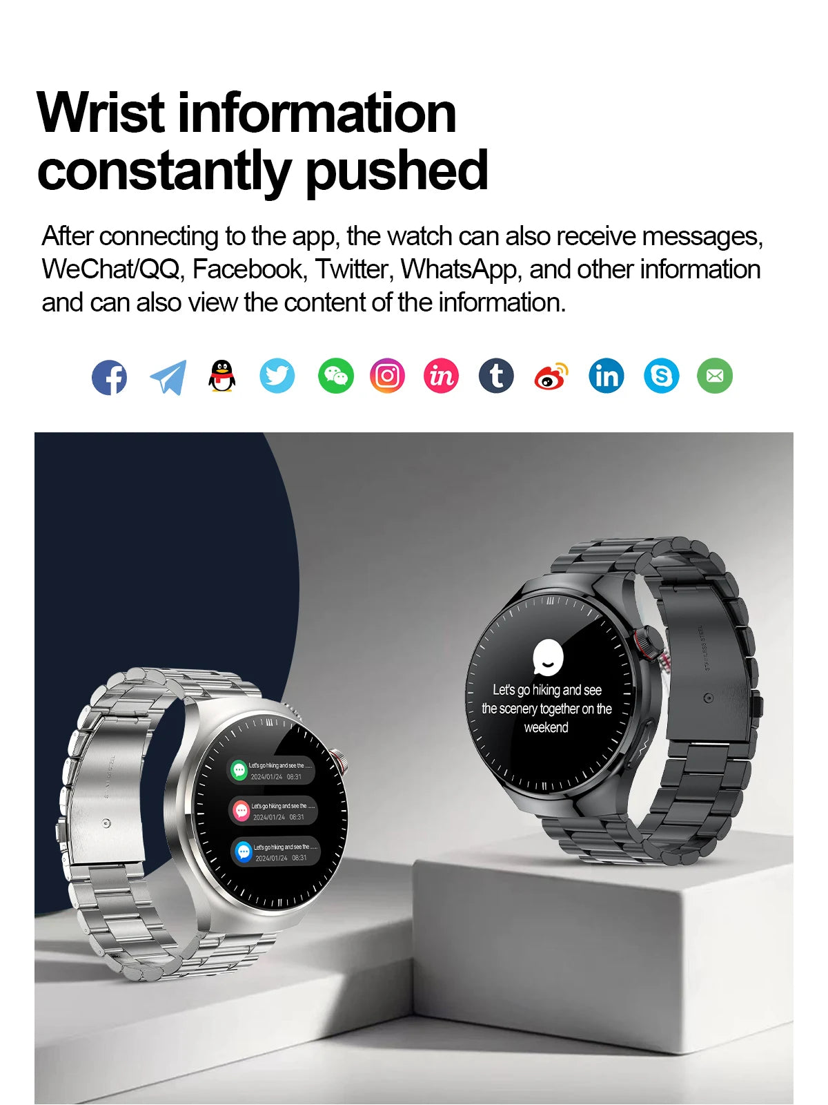 Smart Health Watch with Medical Features