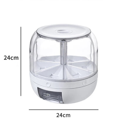 6KG Rotating Dry Food Dispenser