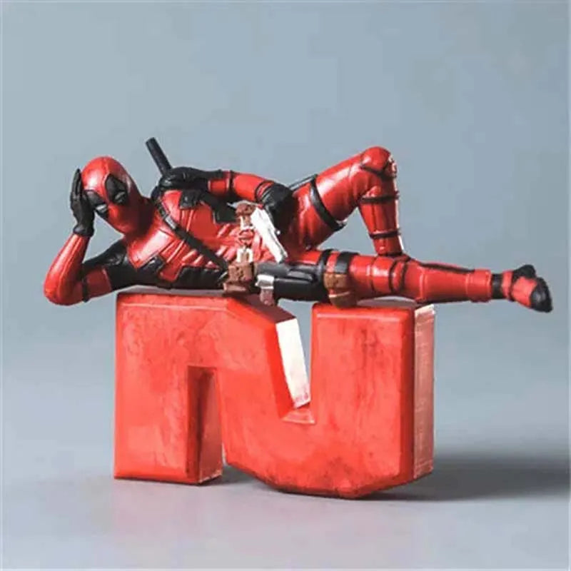 Deadpool Action Figure for Car Decoration