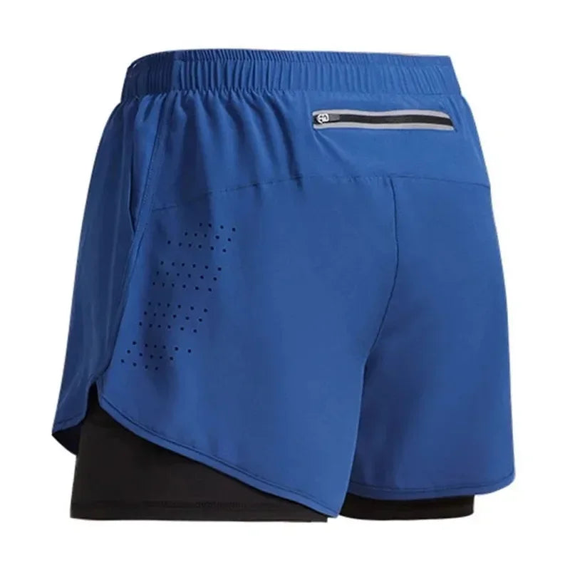 Men's 2-in-1 Quick Dry Training Shorts