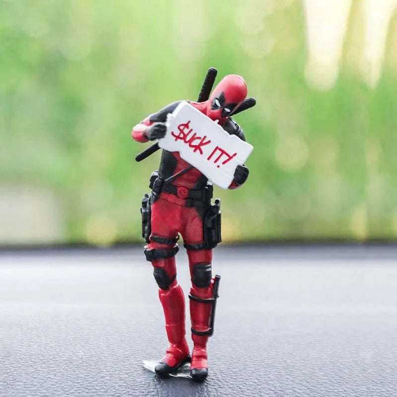 Deadpool Action Figure for Car Decoration