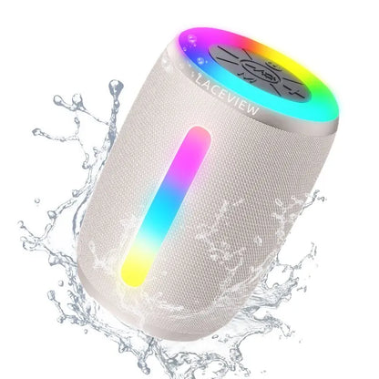 TWS Waterproof Bluetooth LED Speaker