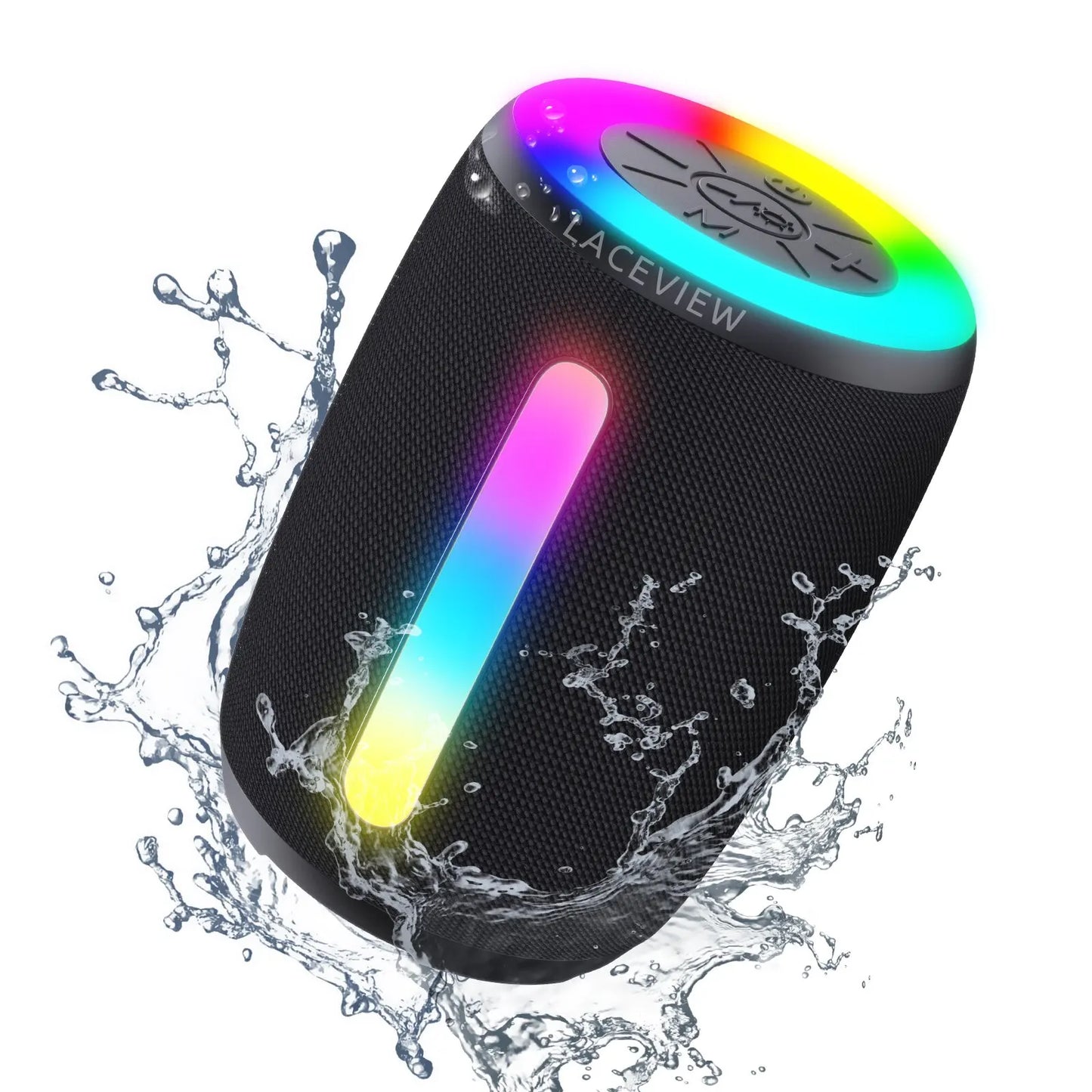 TWS Waterproof Bluetooth LED Speaker