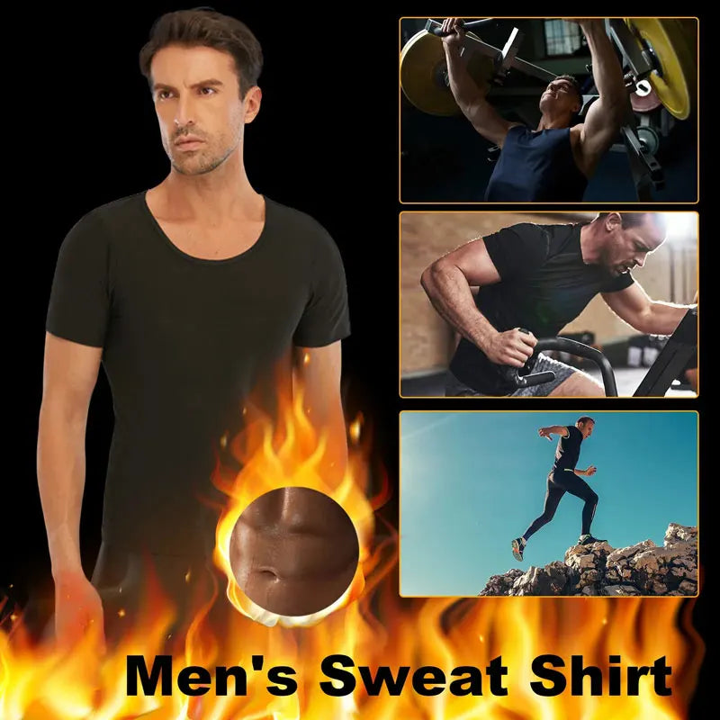 Men’s Sauna Sweat Vest with Heat Trapping