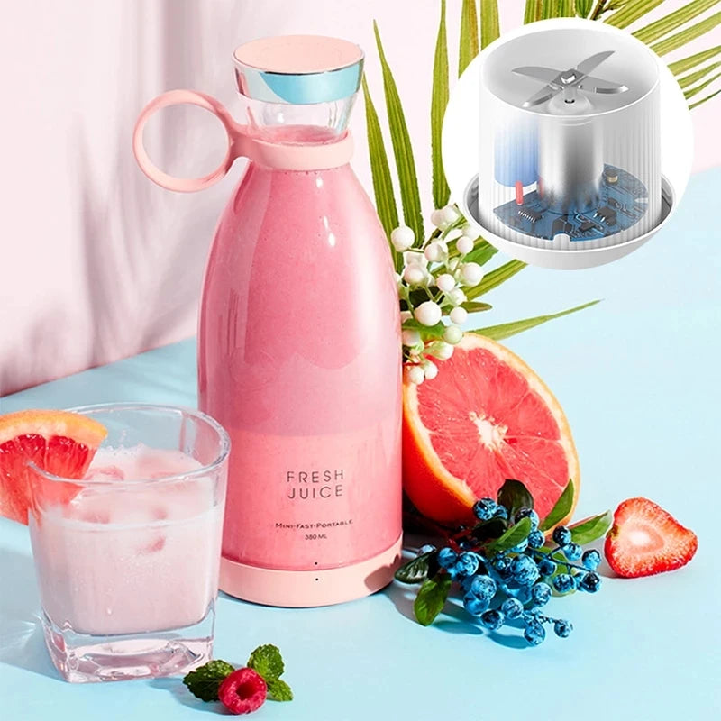 Portable Rechargeable Juicer Blender 350ml