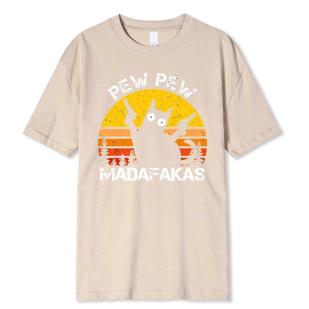 Pew Madafakas Cotton T-Shirt