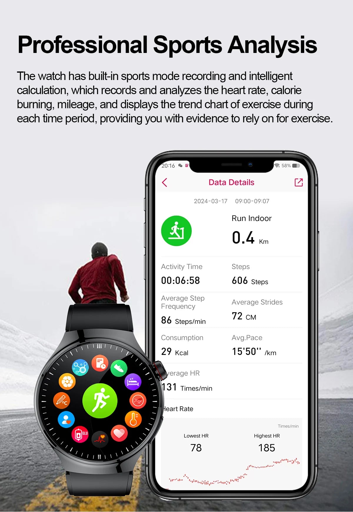 Smart Health Watch with Medical Features