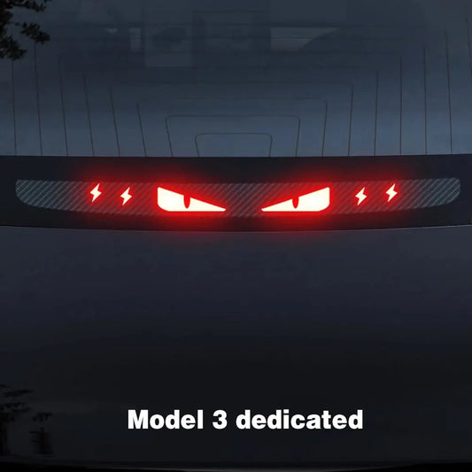 Tesla Rear Brake Light Projection Sticker