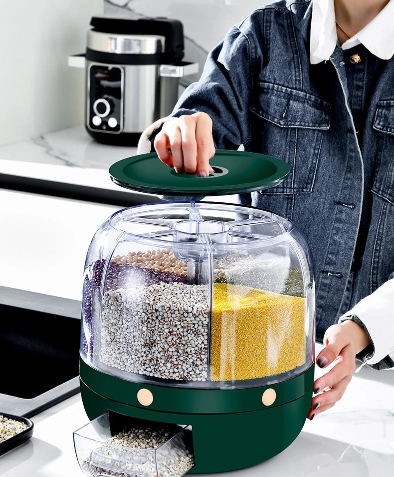 6KG Rotating Dry Food Dispenser