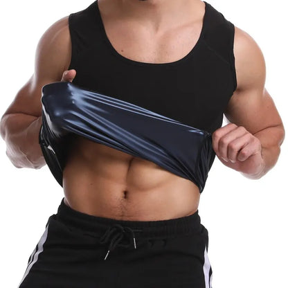 Men’s Sauna Sweat Vest with Heat Trapping