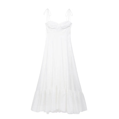 TRAF Elegant Women's Tiered Summer Dress