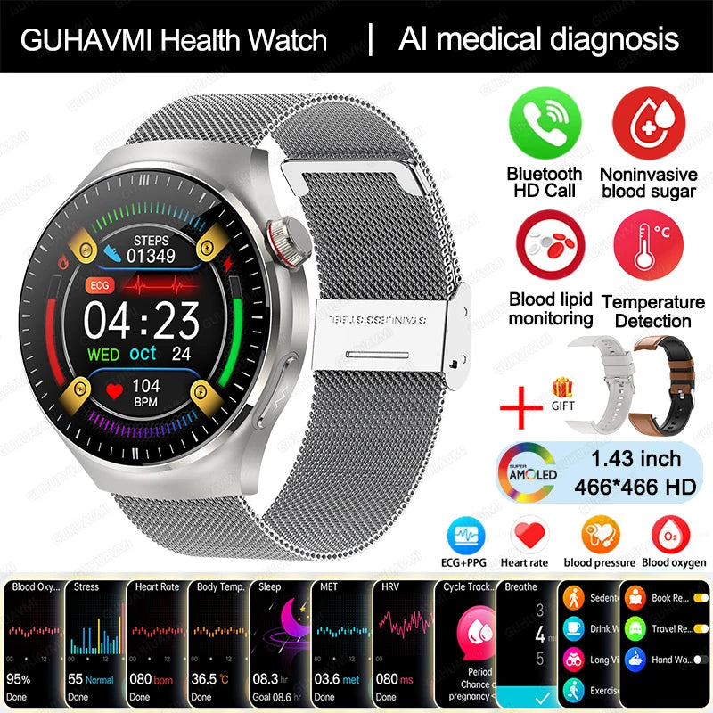 Smart Health Watch with Medical Features