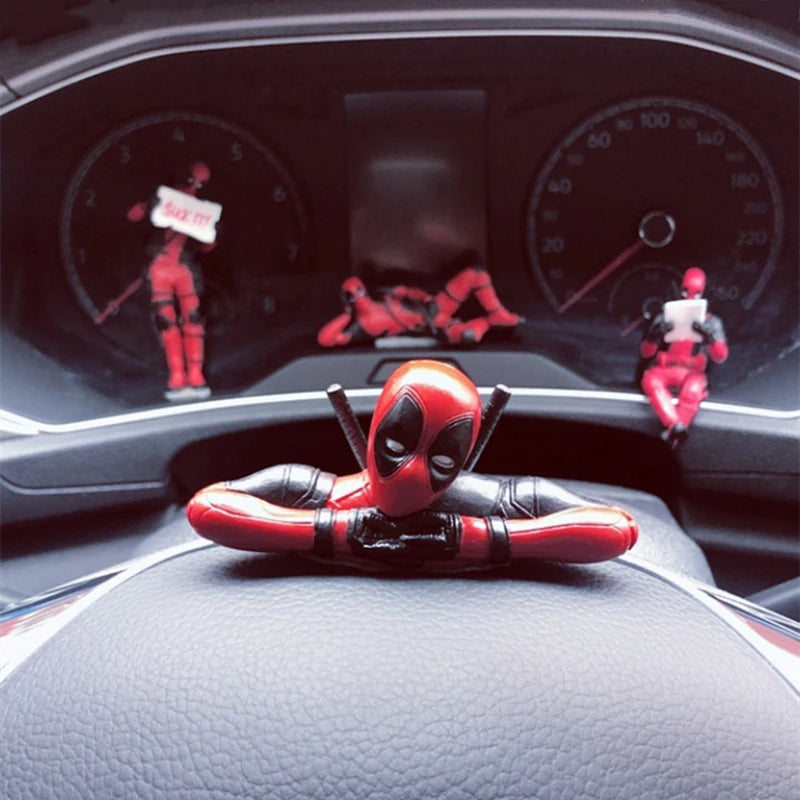 Deadpool Action Figure for Car Decoration