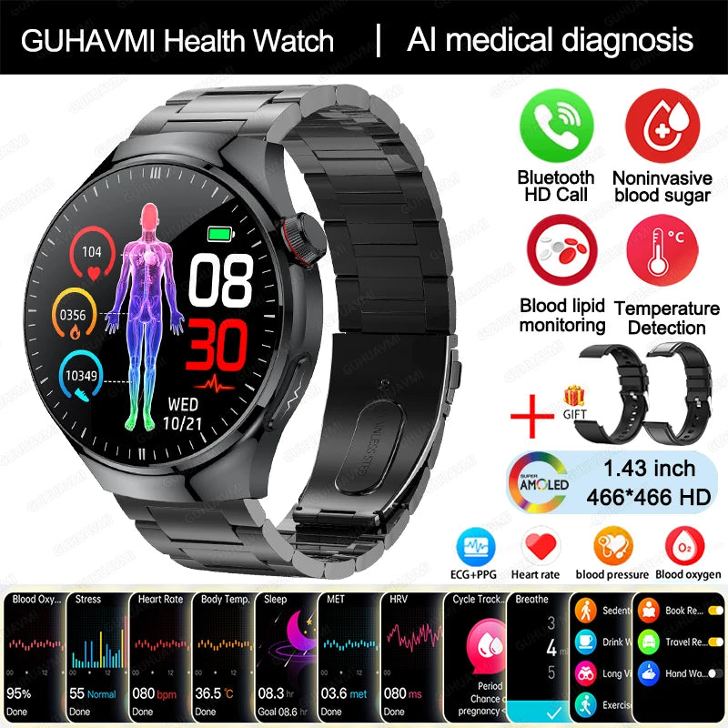 Smart Health Watch with Medical Features