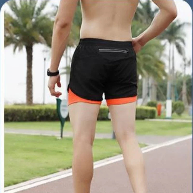 Men's 2-in-1 Quick Dry Training Shorts