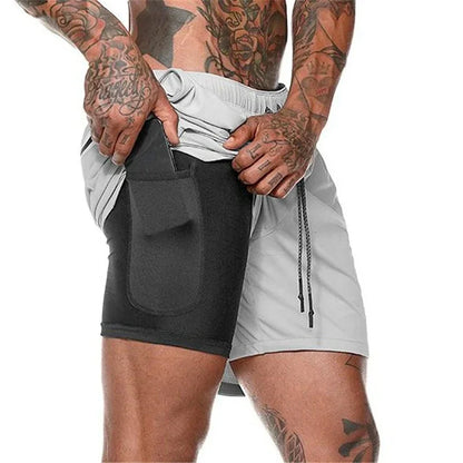 Men's 2-in-1 Quick Dry Shorts