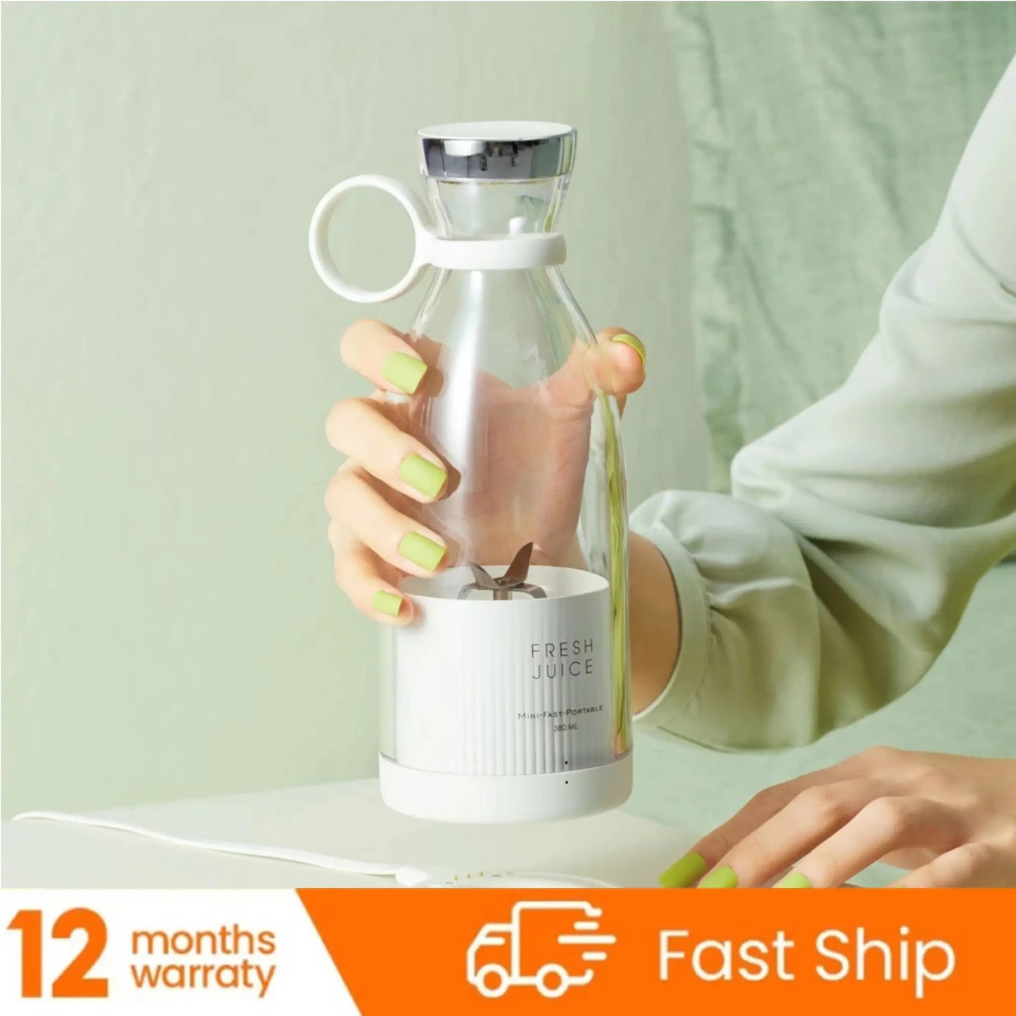 Portable Rechargeable Juicer Blender 350ml