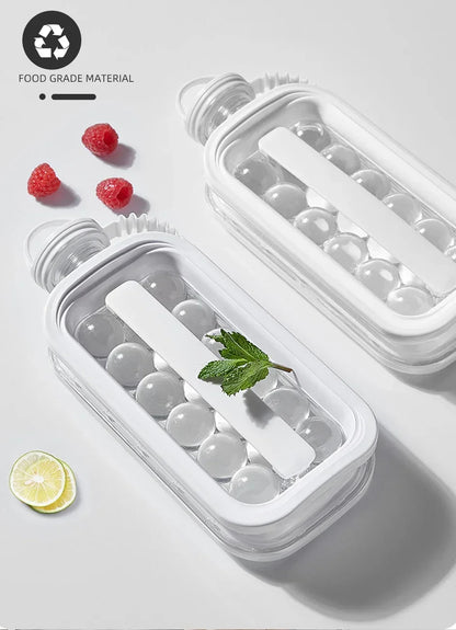 Portable Ice Maker Bottle and Tray