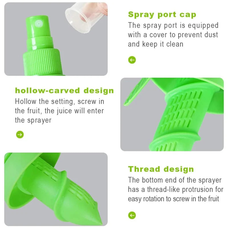 Manual Citrus Juicer and Spray Tool