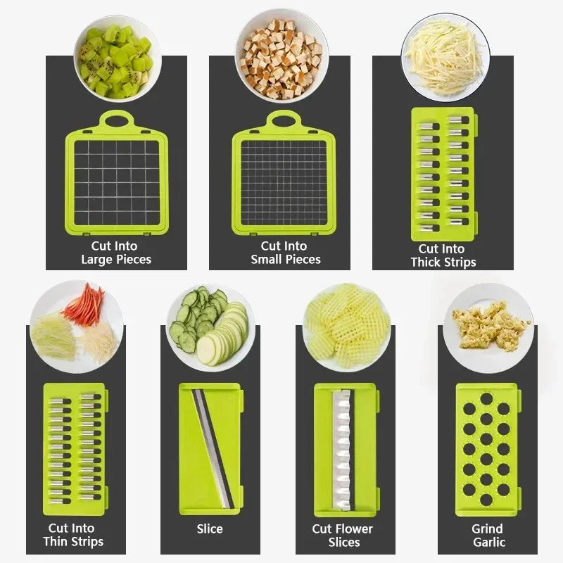 Multifunctional Vegetable Chopper and Slicer