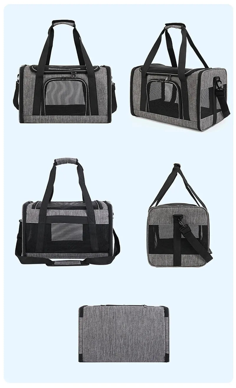 Foldable Pet Travel Carrier Backpack