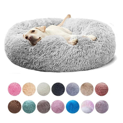 Plush Donut Cat Bed - Ultimate Comfort