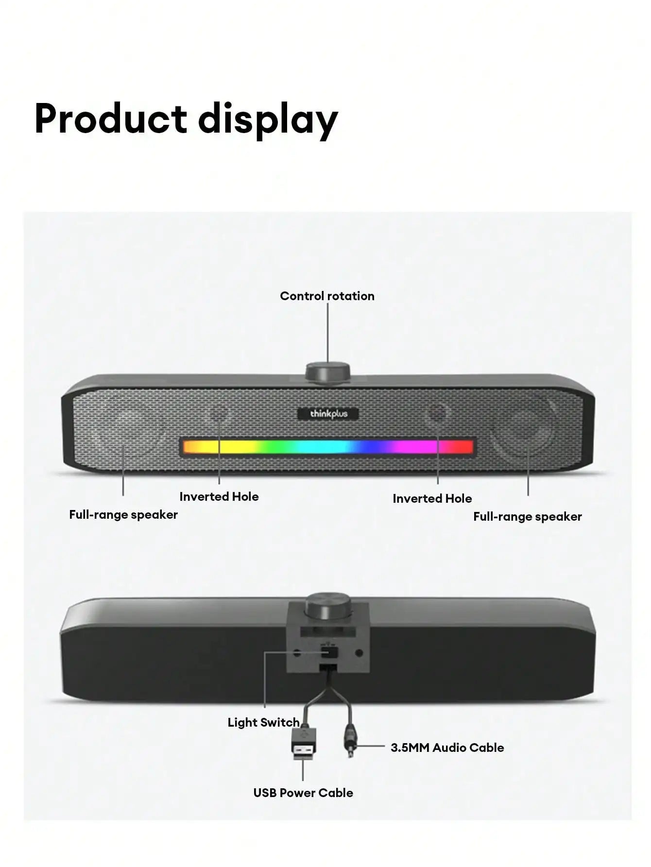 Lenovo TS33 Bluetooth Surround Soundbar