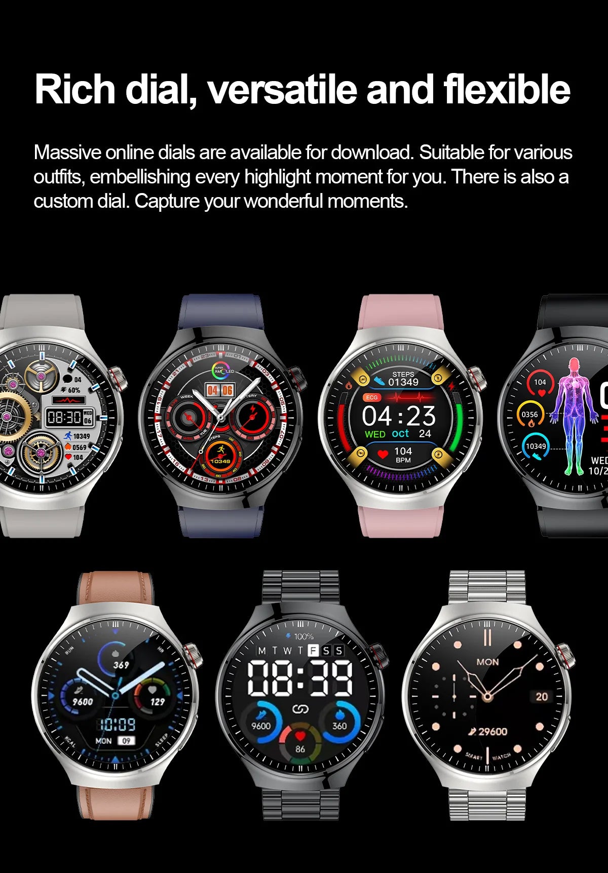 Smart Health Watch with Medical Features